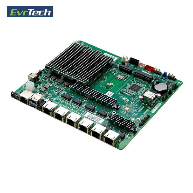 1u server mini thin itx pfsense 6 ethernet port lan 12th J6412 firewall vpn fortinet security appliance router x86 motherboard