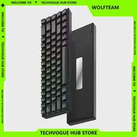 Teamwolf Raven68 Magnetic Switch Mechanical Keyboard Wired 68keys Gaming Keyboards Quick Trigger Hot Swap Rgb Fps Gamer Keyboard