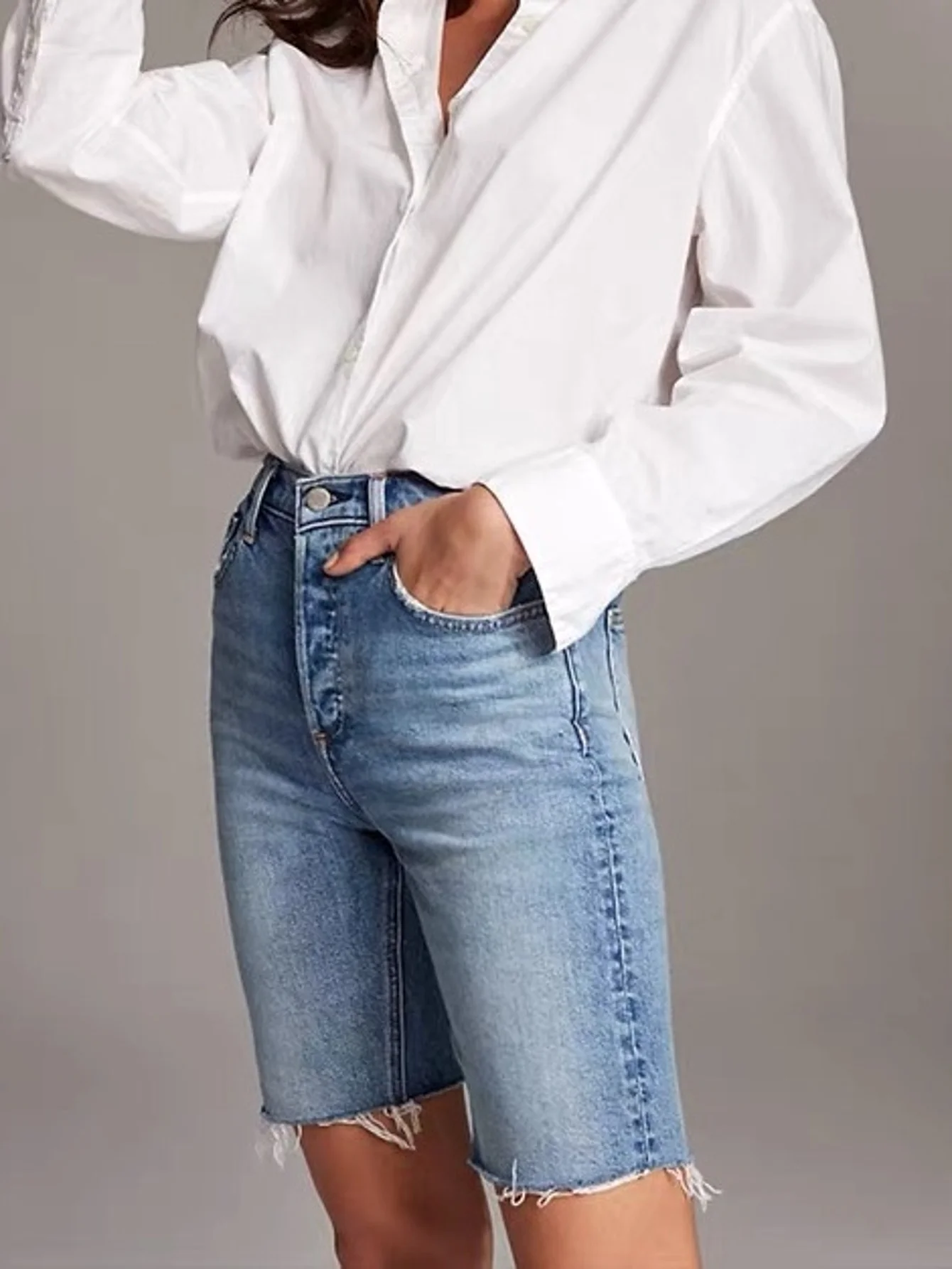 

Men Fashion Stretch Blue Denim Shorts Slim Fit Casual Soft Jeans Pants No accessories or belts included