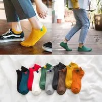 New Fashion Creative Funny Men's Socks Invisible Low Cut Ankle Sock Summer Casual Breathable Short Socks Unisex Coton &women
