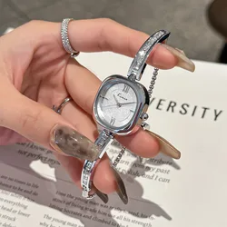 Cinturino per orologio con diamanti di lusso cinturino per orologio da donna al quarzo cinturino per orologio movimento giapponese orologio impermeabile Relogios Femino