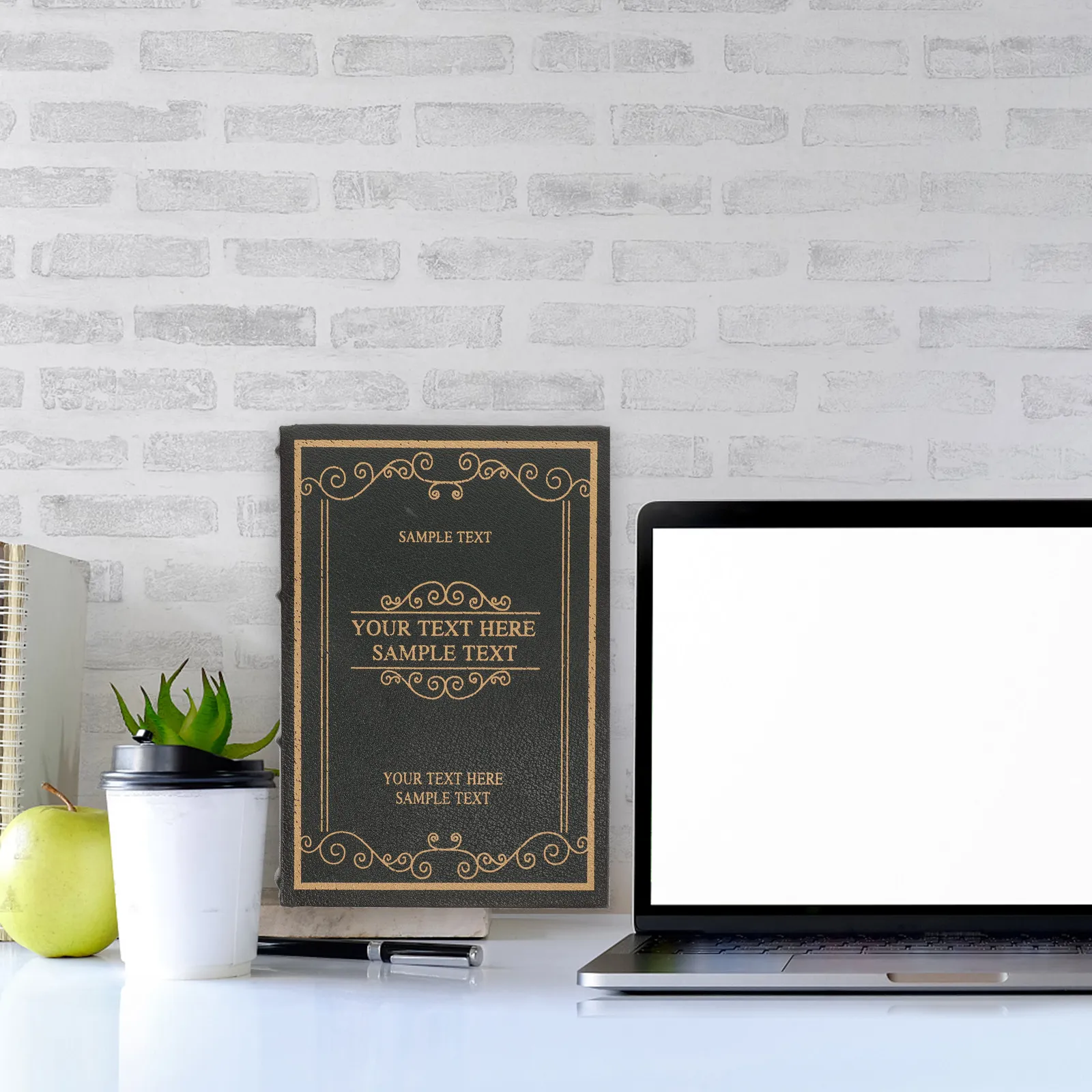 Fake Book Decorative Storage Box Vintage Style for Home Office Bookshelf Tray Storage Organizer Vintage Book Shelf Decoration
