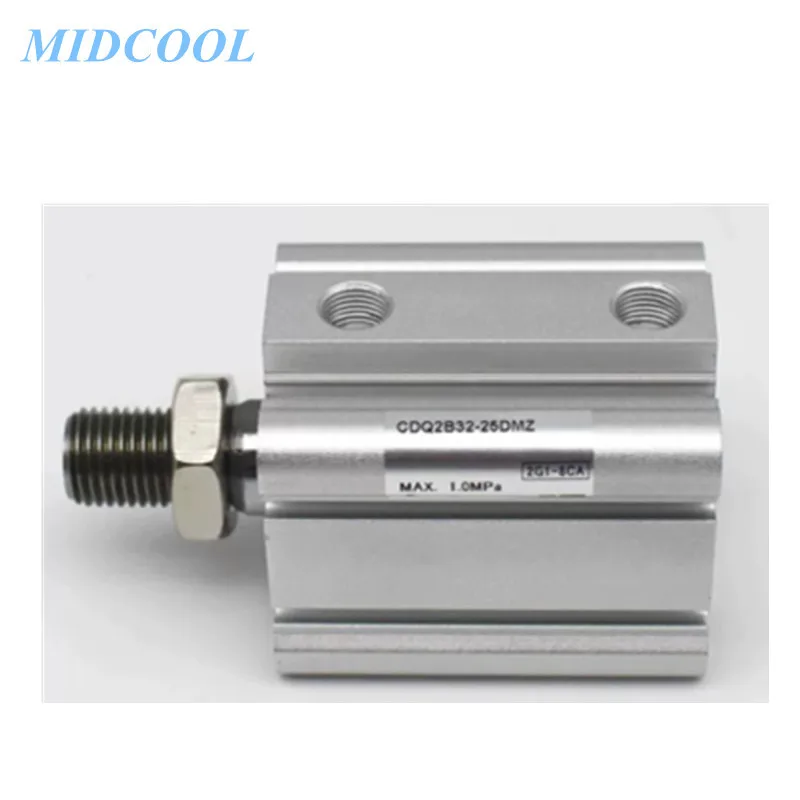 Air Cylinder Pneumatic Compact Cylinder CQ2 CDQ2 CQ2B16 CDQ2B16 Storke 5 10 15 20 25 30mm -M Male Thread