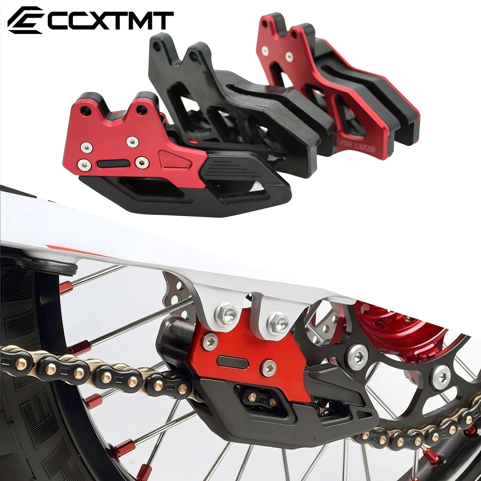 Motorcycle CNC Chain Guard Guide For Honda CRF 150F 230F 250F  CRF150F CRF230F CRF250F CRF250L CRF250M CRF300L RALLY 2003-2021