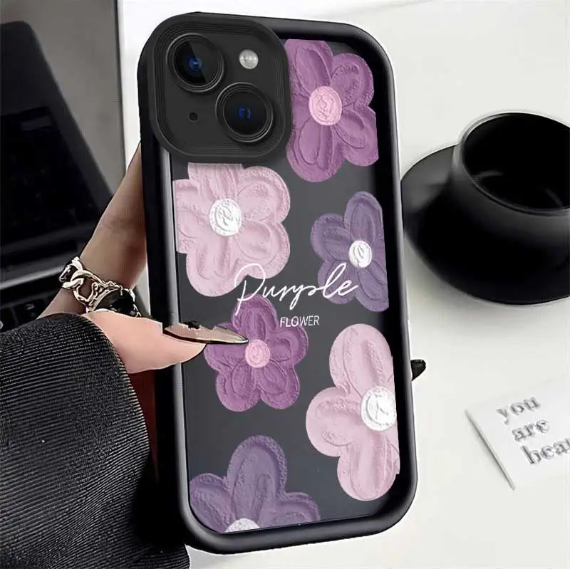 IP15 Morning Dew Garden Sky Eye Ladder Phone Case For iPhone 14Pro 14Plus 14 13Pro 13mini 13 12 11 XS XSMax XR X SE2022 8 7