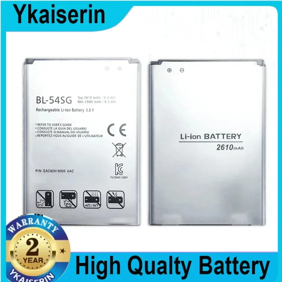 BL-54SG (BL-54SH) Battery for LG G2 F320 F340L H522Y 2540mAh F260 D728 D729 H778 H779 D722 Lg90 D410 Portable Batteries