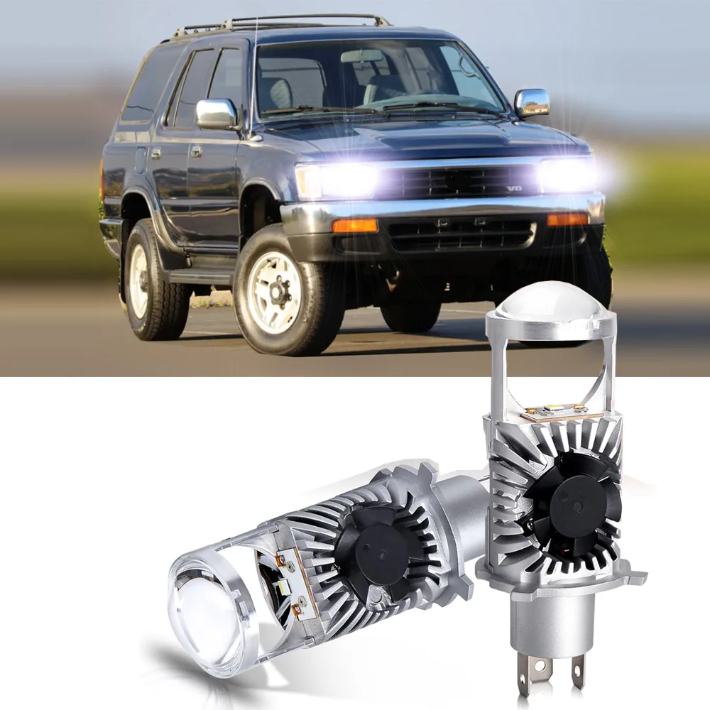 

2 шт. светодиодный для Toyota 4runner 1989-2002, дальний/ближний свет, H4, объектив проектора 6000 лм