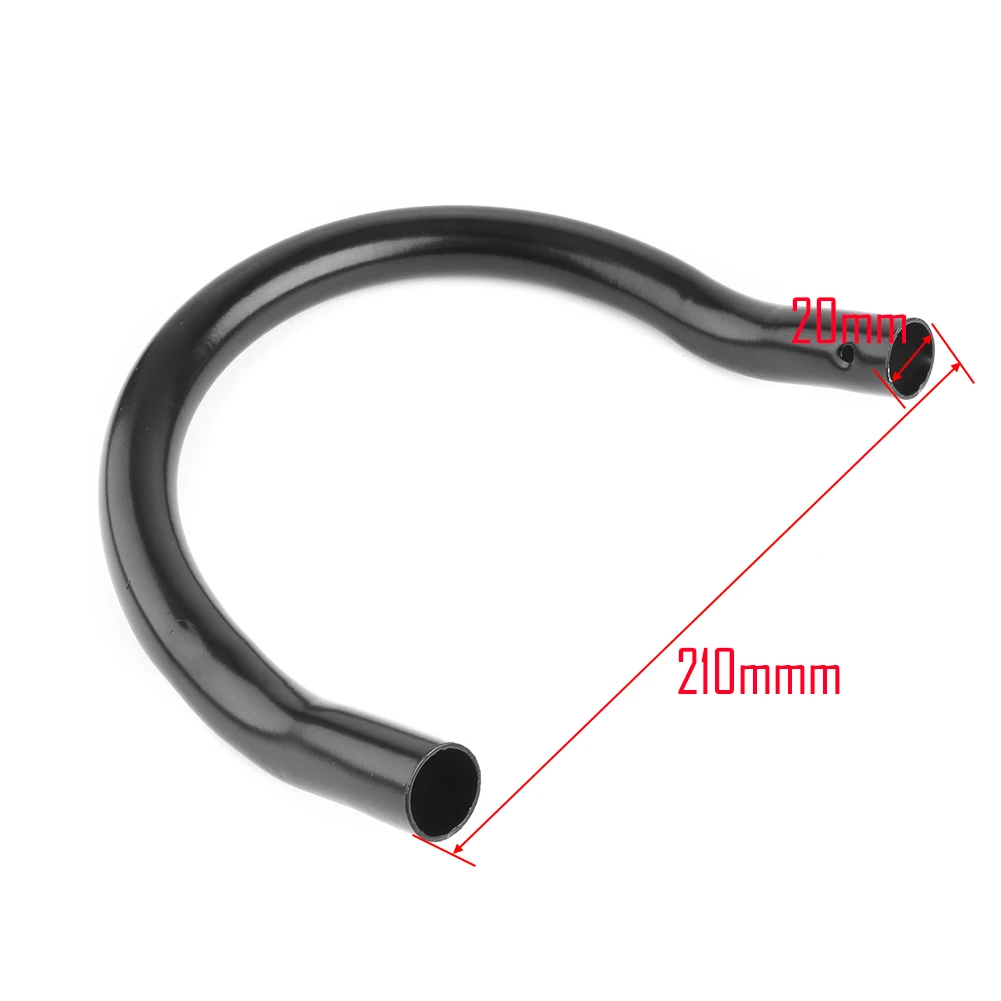 210mm Motorcycle Rear Seat Loop Frame Hoop End Brat Universal For Honda Yamaha Suzuki Cafe Racer