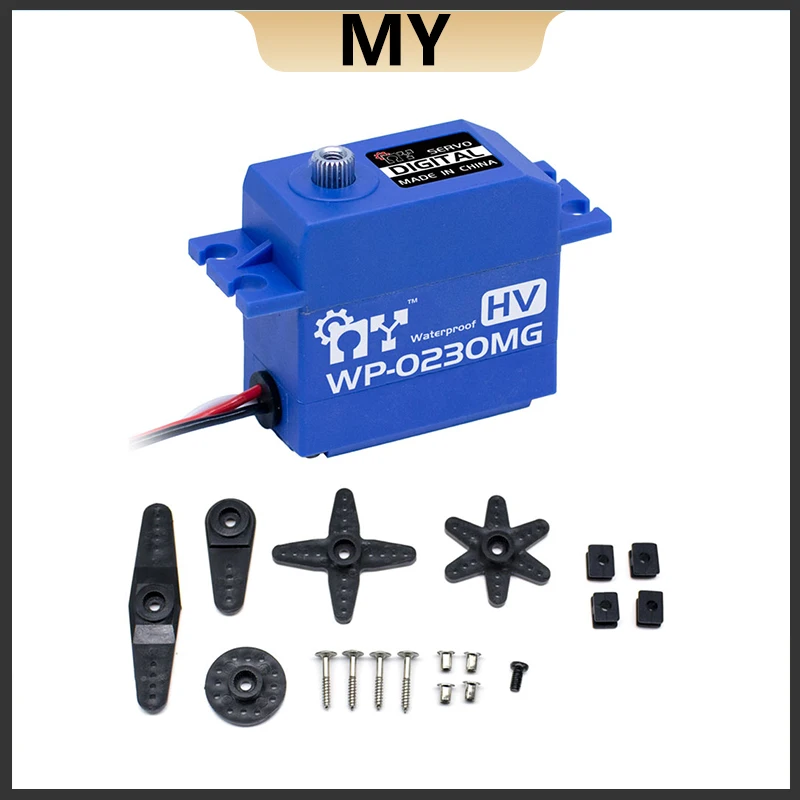 OverShoot MY Servo WP-0230MG 7.4V 8KG/0231MG 6.0V 15KG HV DC Motore Digitale Impermeabile RC Auto Da Viaggio Drift RC Auto