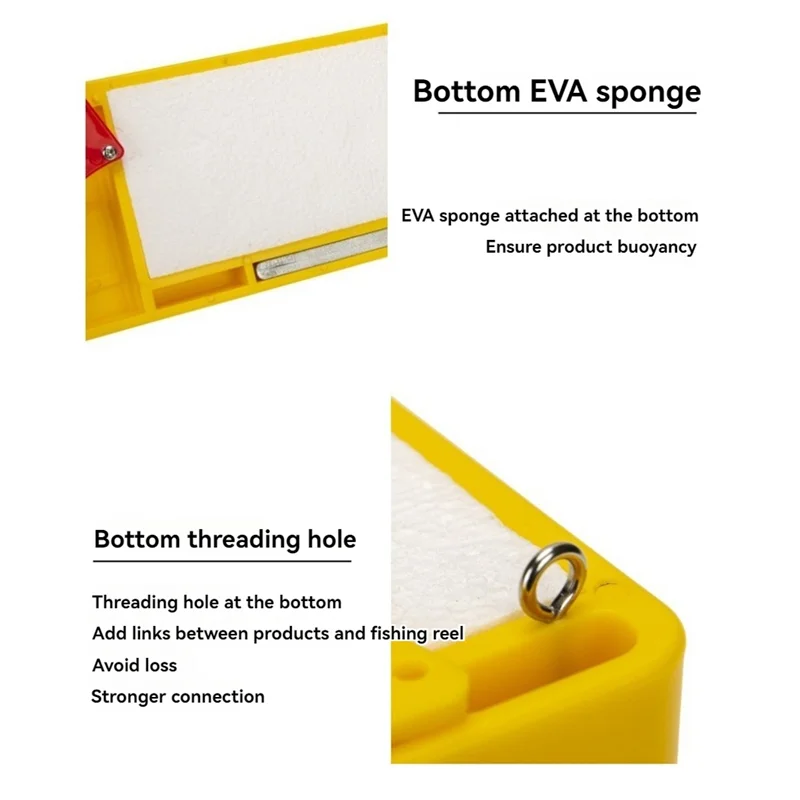 SYDS Boat Fishing Side Planer Board Inset Planer Board Trolling Board Planer Fishing Tool Fishing Trolling Diving Board