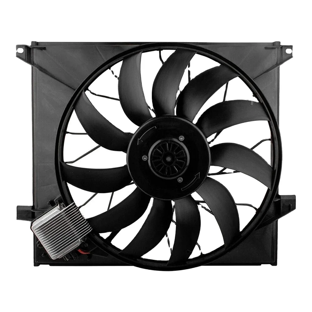 

A1635000293 BBmart Auto Parts 850W Radiator Cooling Fan Blower for Mercedes Benz W163 ML55 AMG 2000-2003 Car Accessories