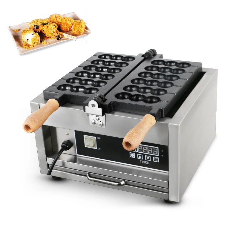 Commercial Industrial Stainless Steel Lollipop Waffle Stick Machine