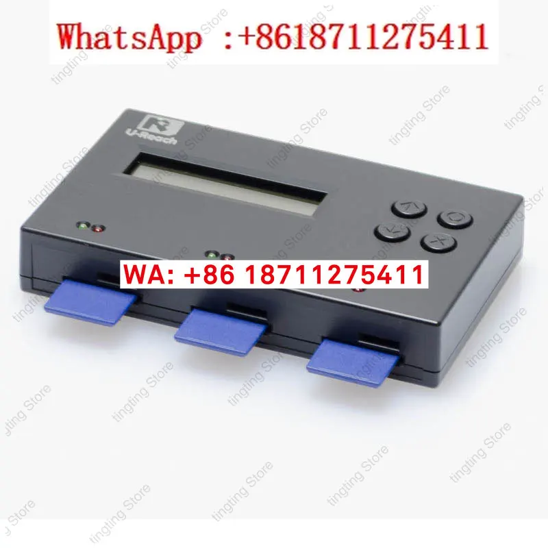 SD TF card copying machine supports encrypted hidden data system card copying audio and video card copying SD312N