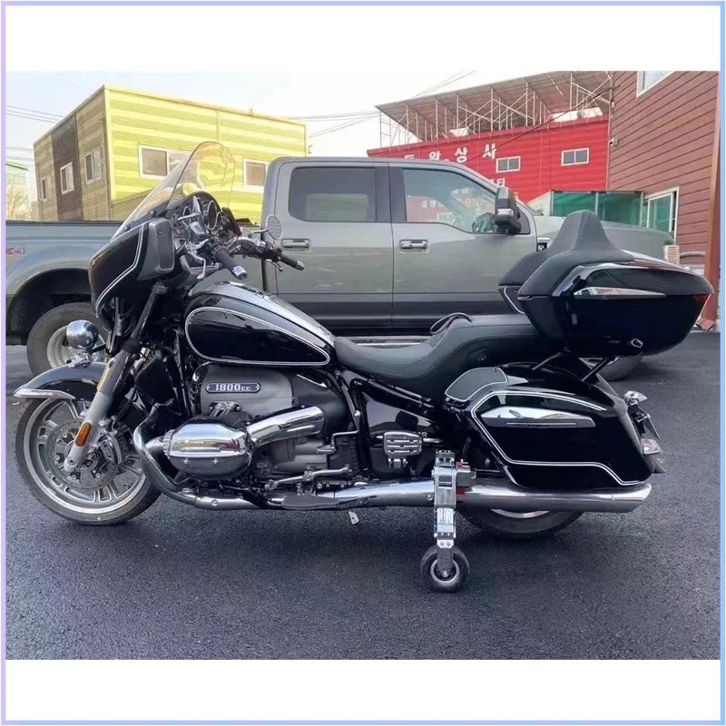 مناسبة لسيارات BMW R18 B Bagger Transcon K1600 R1200RT R1250RT R1250GS ADV موتو حامل والعتاد وقوف السيارات قوس عجلة الهبوط