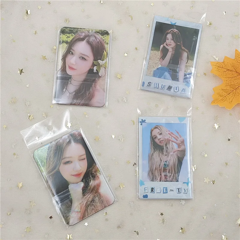 KPOP 5 Cards/Set GIDLE Small Card Album LOMO Card SONG YUQI SHUHUA MINNIE SOOJIN (G)I-DLE Fan Favorite Gift Photo Postcard
