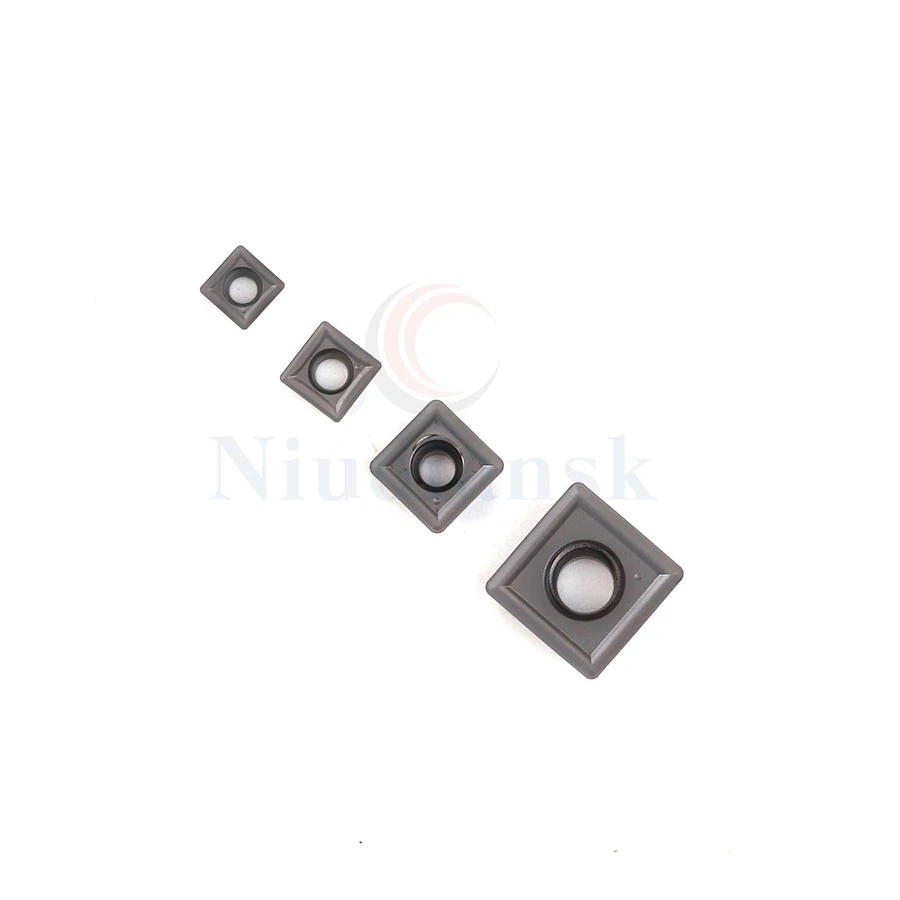 Imagem -04 - Deskar Spmg050204 Spmg060204 Spmg07t308 Spmg090408 Spmg110408 tg Lf6018 u Inserções de Carboneto de Broca Cnc Torno Ferramentas Uma Caixa de 10 Peças