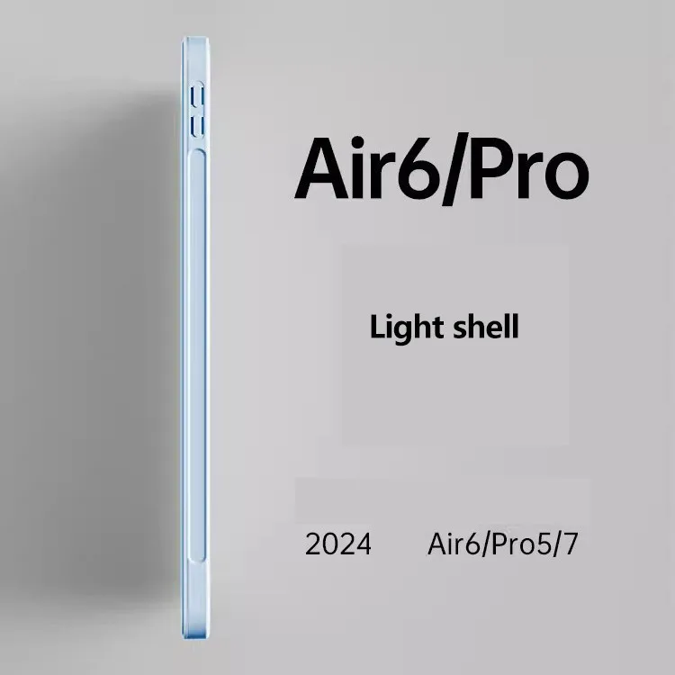 Slim Case Voor iPad Air 11 6 5 4 3 Pro 2 1 Pro11 10.2 9e 9.7 10e 10.9 Mini A17 Pro Mini 6 5 4 3 2 1 Trifold Stand Cover