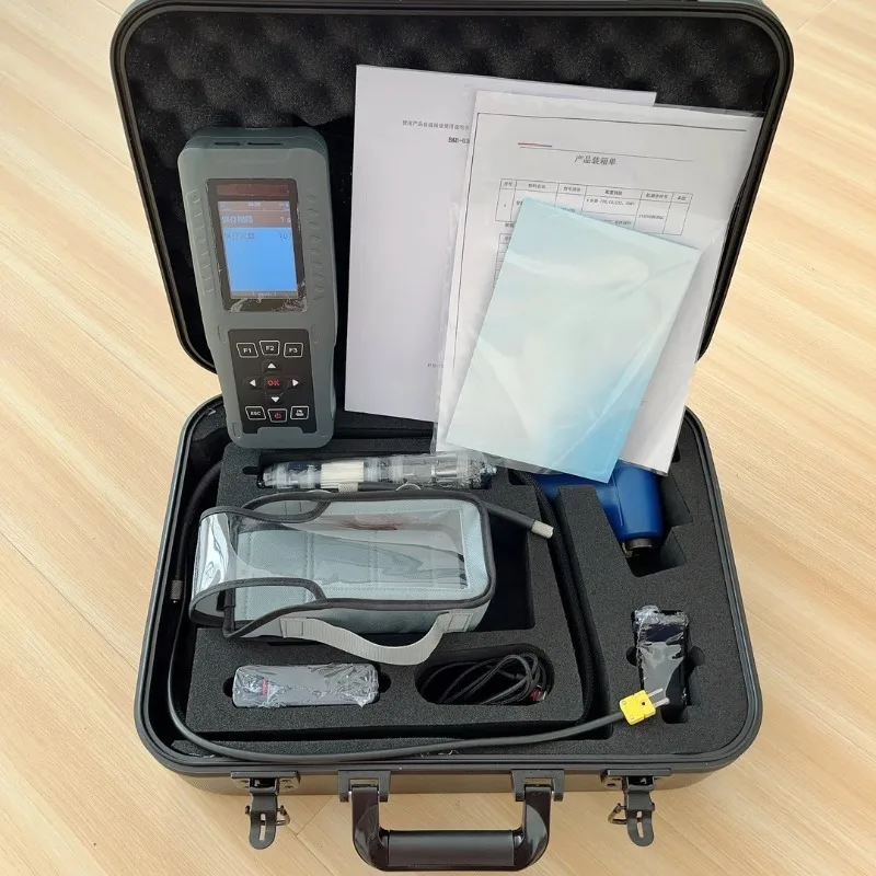 G35PRO handheld flue gas analyzer multi-parameter pollution source kiln sulfur dioxide nitrogen oxide tester