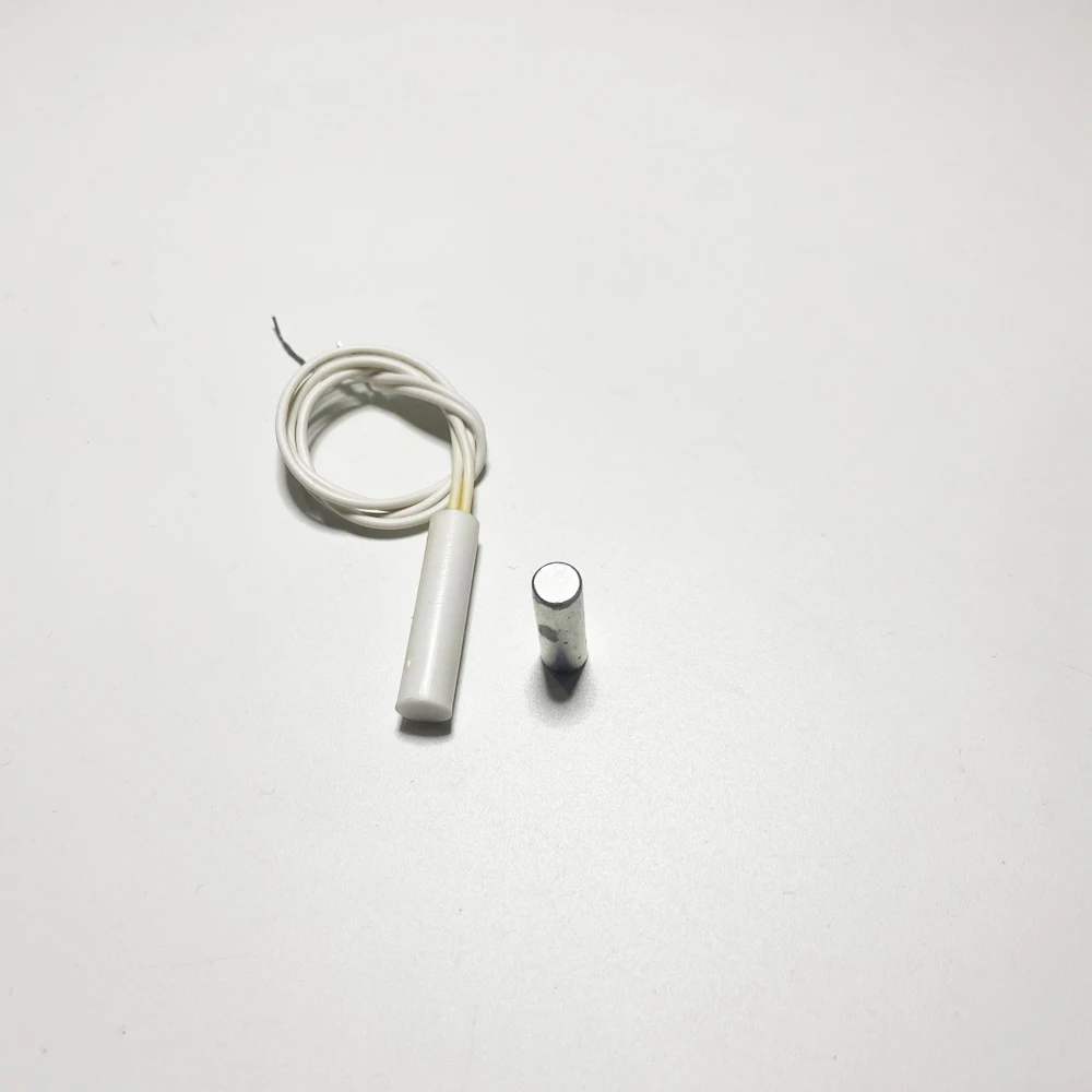 40Pcs Slim Wire Magnetic Door Open Sensor For Security Alarm Reed Limit Switch Normally Close On Off Signal