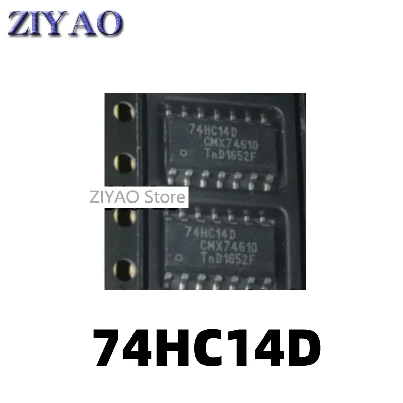 5PCS 74HC14 SOP-14 74HC14D 3.9mm