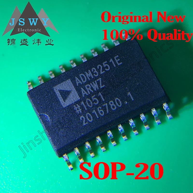(10-30PCS) ADM3251EARWZ SOP-20/Integrated RS-232 Transceiver/Imported/Original/In Stock/Quick Shipment