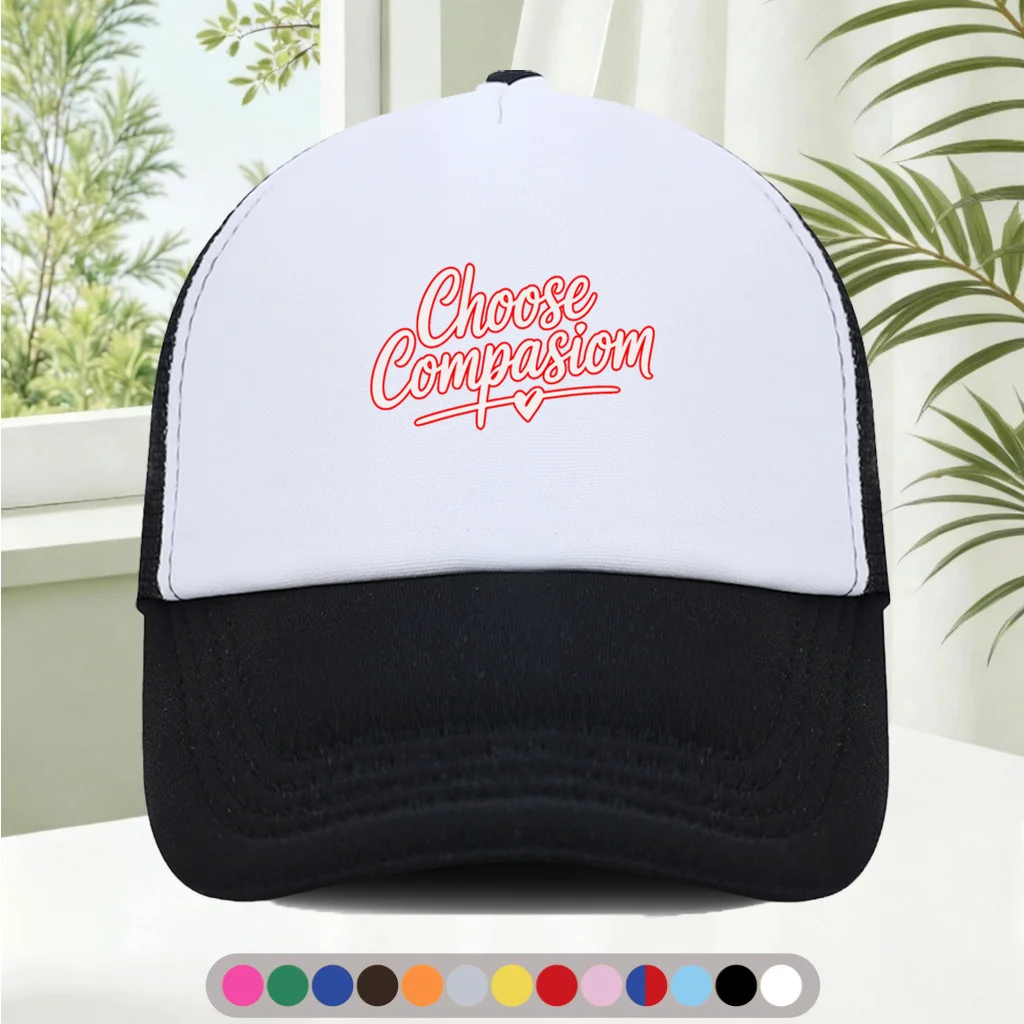 Fashionable and Versatile Sponge Mesh Cap  Features Cool Printed Patterns, Unisex  American Trucker Hat  HighQuality Hat  S