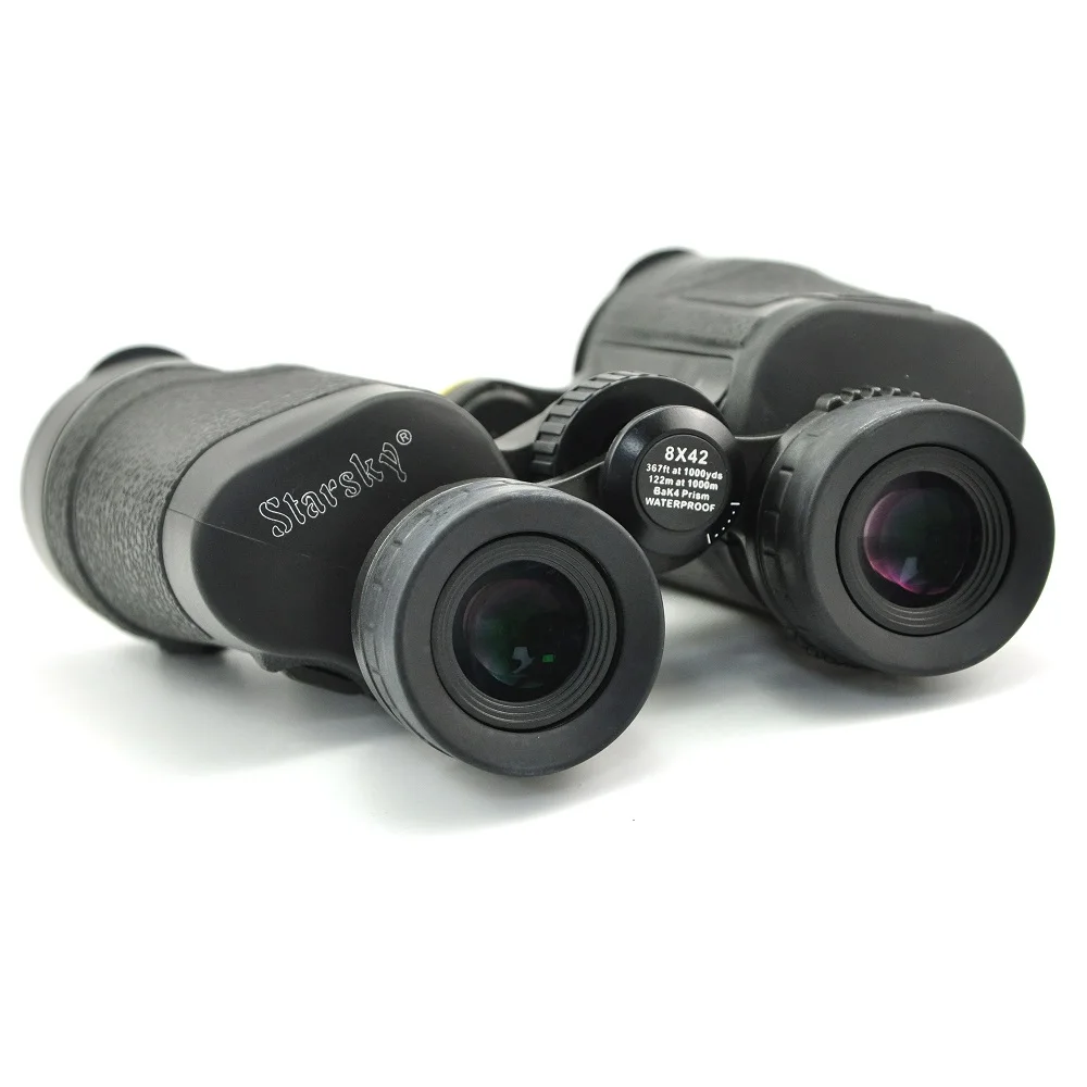 Professional 8x42 Binocular Portable Long Range FMC BAK4 Prism For Birdwatching Hunting Outdoor Camping HD Telescope Equipment