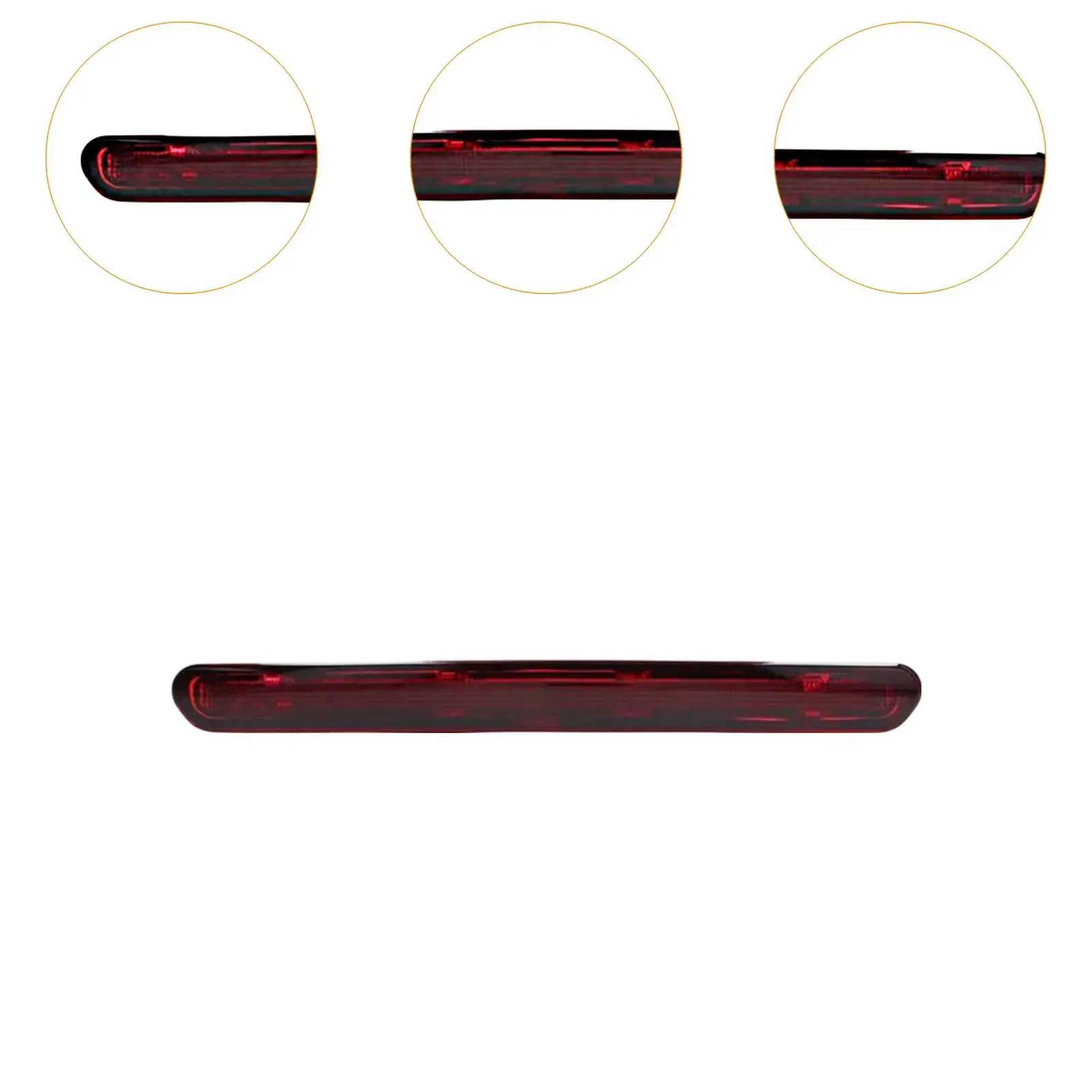 

Car LED 3rd Brake Light High Level Stop Tail Lamp Red Lens Direct Replacement for Chevrolet Camaro 2016-2023 Accessory