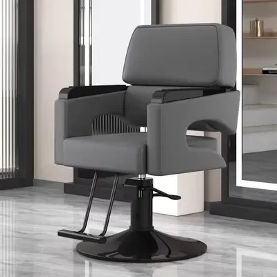 Hair Salon Barber Chair Barbershop Saddle Pedicure Cosmetic Shampoo Hair Cutting Adjustable Silla Barberia Barber Furniture