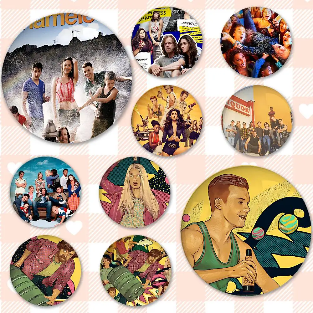 وقح شارات البرنامج التلفزيوني صفيح لينة زر دبوس بروش شارة معدنية مخصصة مجوهرات اكسسوارات قبعة حقيبة التلبيب #1