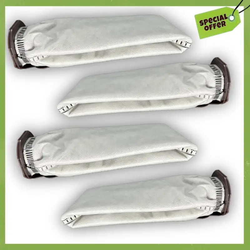 Paquete de 8 bolsas de aspiradora de textura delicada para Vorwerk Kobold VK7 FP7, bolsas de filtro de repuesto