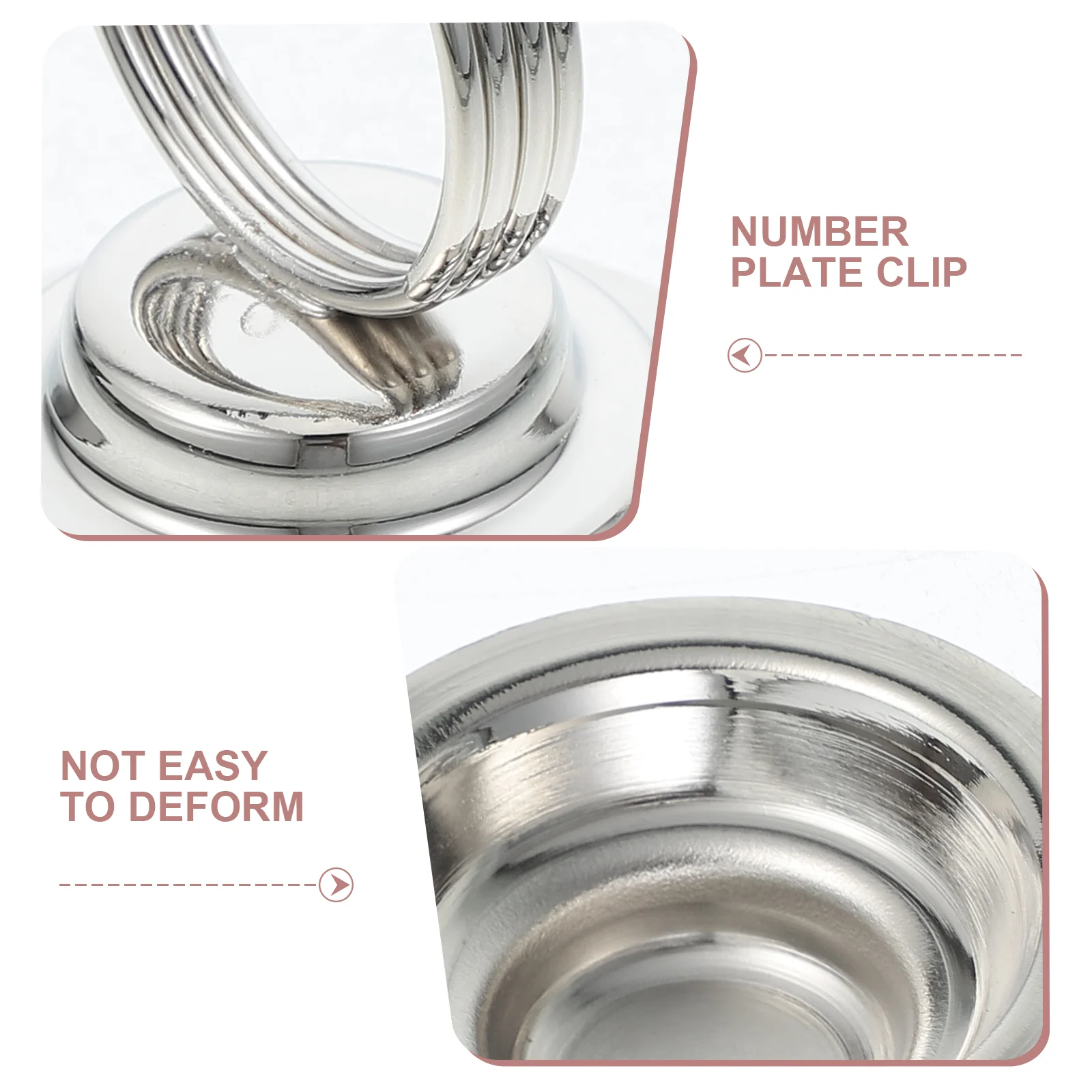 Vertical Number Plate Clip Table Sign Holder Card Stand Holders Gold Recipe Wedding Numbers Place