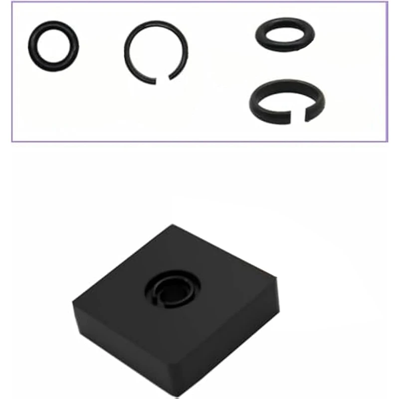 3/8-дюймовое ударное стопорное кольцо с зажимом, ударное фрикционное кольцо для электрического/пневматического ударного ключа, инструмент наковальни в комплекте