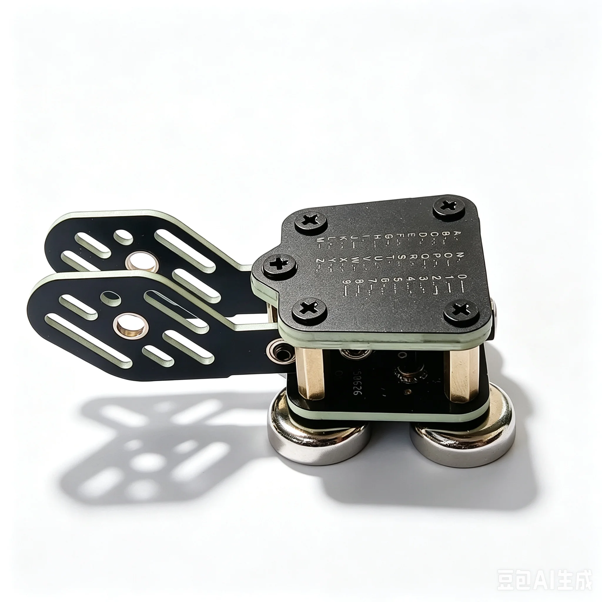 Type-C Automatic Morse Code CW key Trainer PCB 4 Nd Magnet Bases Double Paddle CW Keyer Automatic Trainer For Shortwave HF Radio