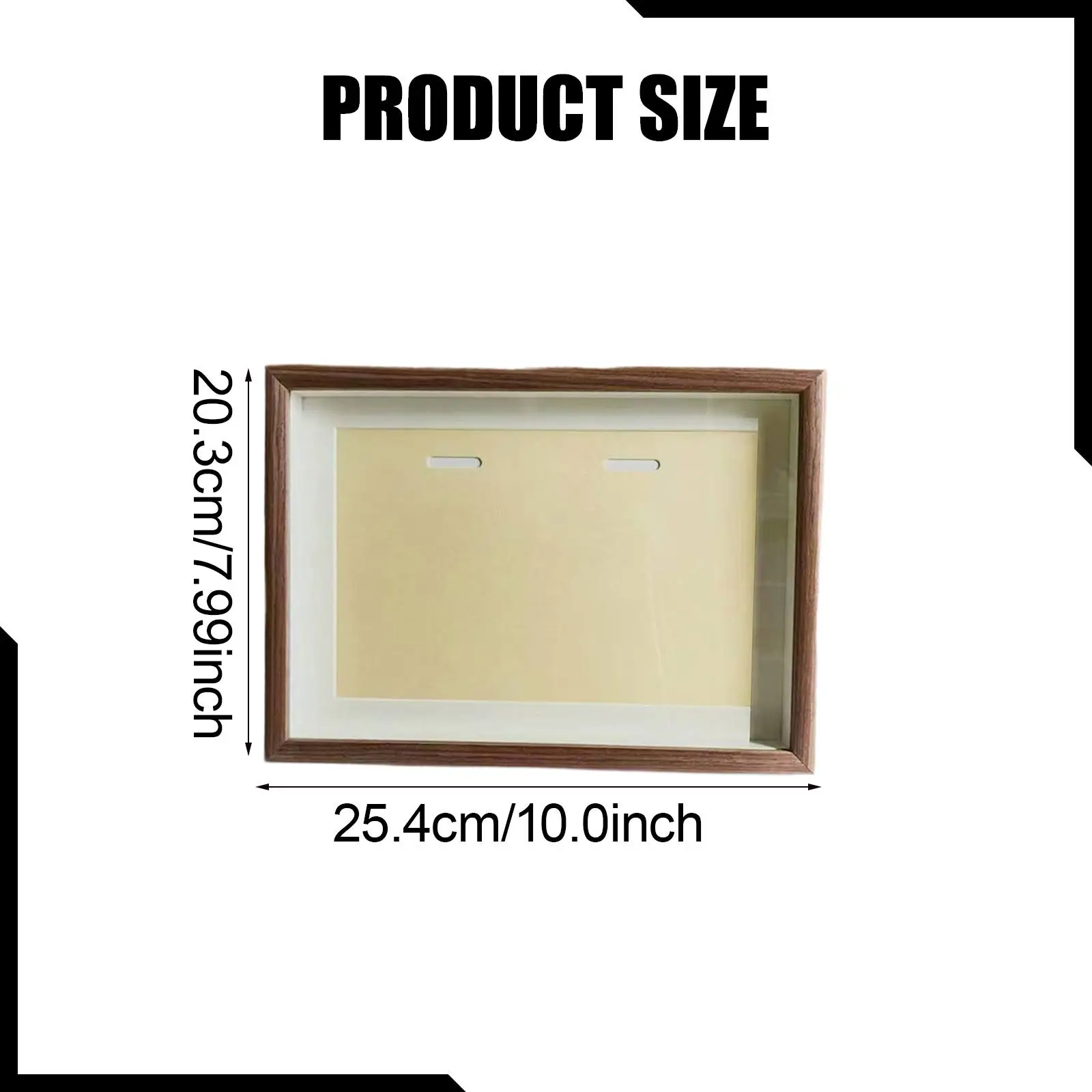 Medal Holder Frame Freestanding Display Shadow Box Photo Frame for Runner Football Collectible Medals
