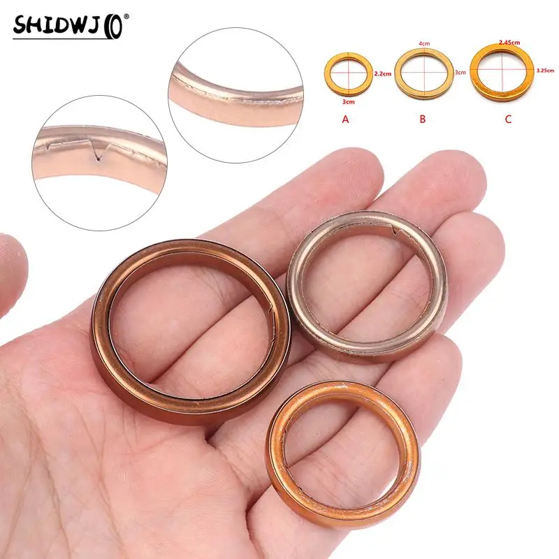 10pcs/set Muffler Exhaust Gasket For Motorcycle GY6 70cc 100cc 110cc 125cc 150cc Scooter Bike ATV Moped Accessories