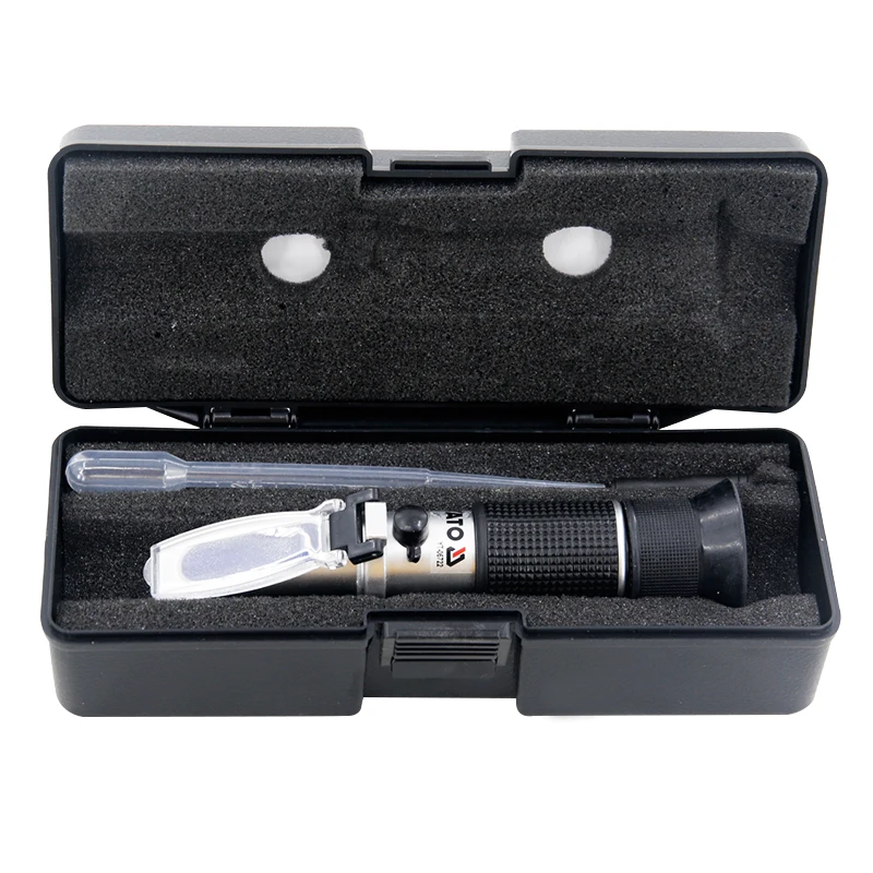 Freezing point meter for detecting battery cell electrolyte specific gravity meter, automobile antifreeze, methanol u