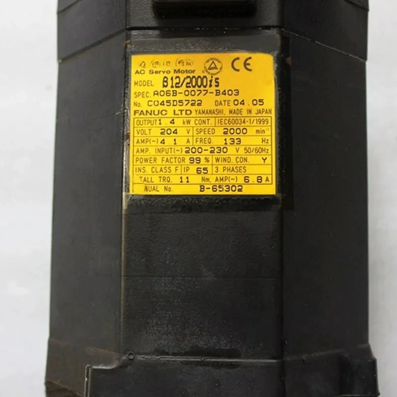 FANUC Programming Software Pulse Coder AC Servo Motor A06B-0077-B403