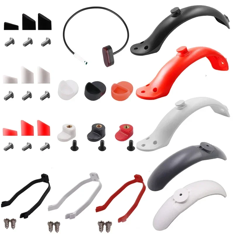 Electric Scooter Rear Fender Hook Silicone Sleeve Cover For XiaoMi M365 Pro Pro 2 Skateboard Fender Hook Sleeve Buckle Cap Parts