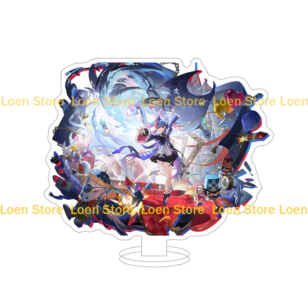 Loen Store Wuthering Waves game character CARLOTTA ROCCIA CAMELLYA Changli JIYAN Jinhsi Acrylic stand desk ornament holiday gift