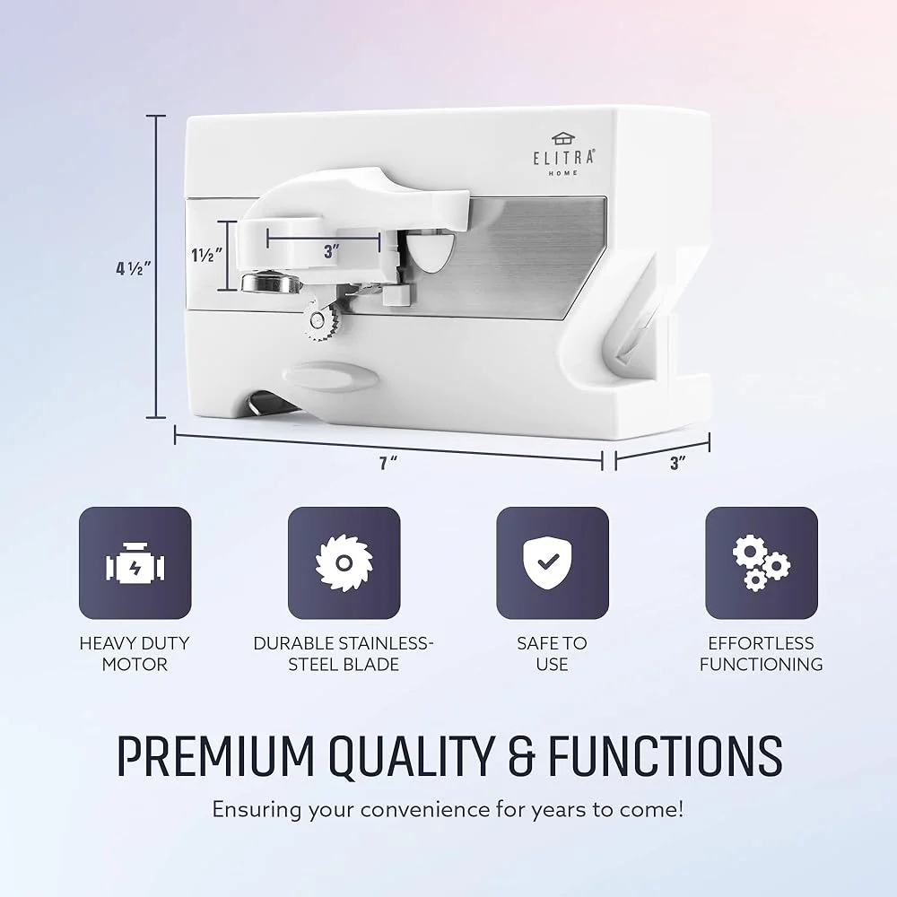 3-in-1 elektrischer Dosenöffner unter dem Schrank, Messerschärfer, Flaschenöffner, Küchenwerkzeug, platzsparendes Multifunktions-Gadget