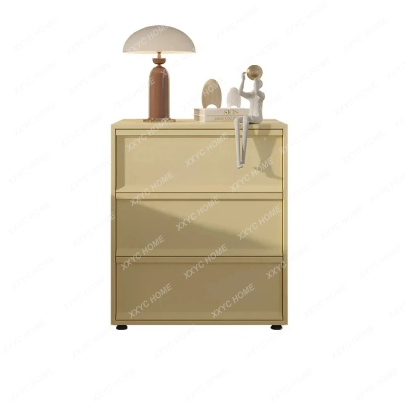 Y Cream Style Bedside Table Tailstock Storage Chest of Drawers Bedroom Bedside Cabinet