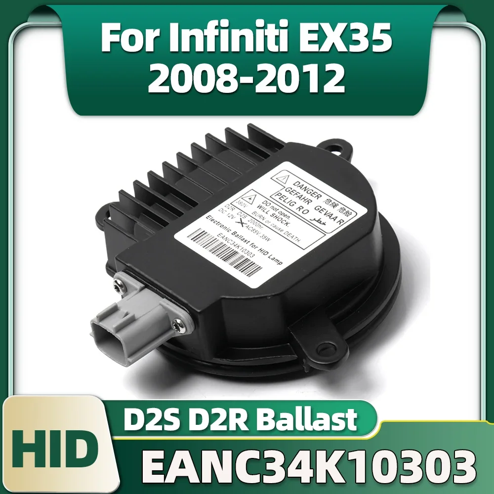 

Xenon D2S D2R Headlight EANA2X512637 Control Ballast Unit Module EANC34K10303 For Infiniti EX35 2008 2009 2010 2011 2012