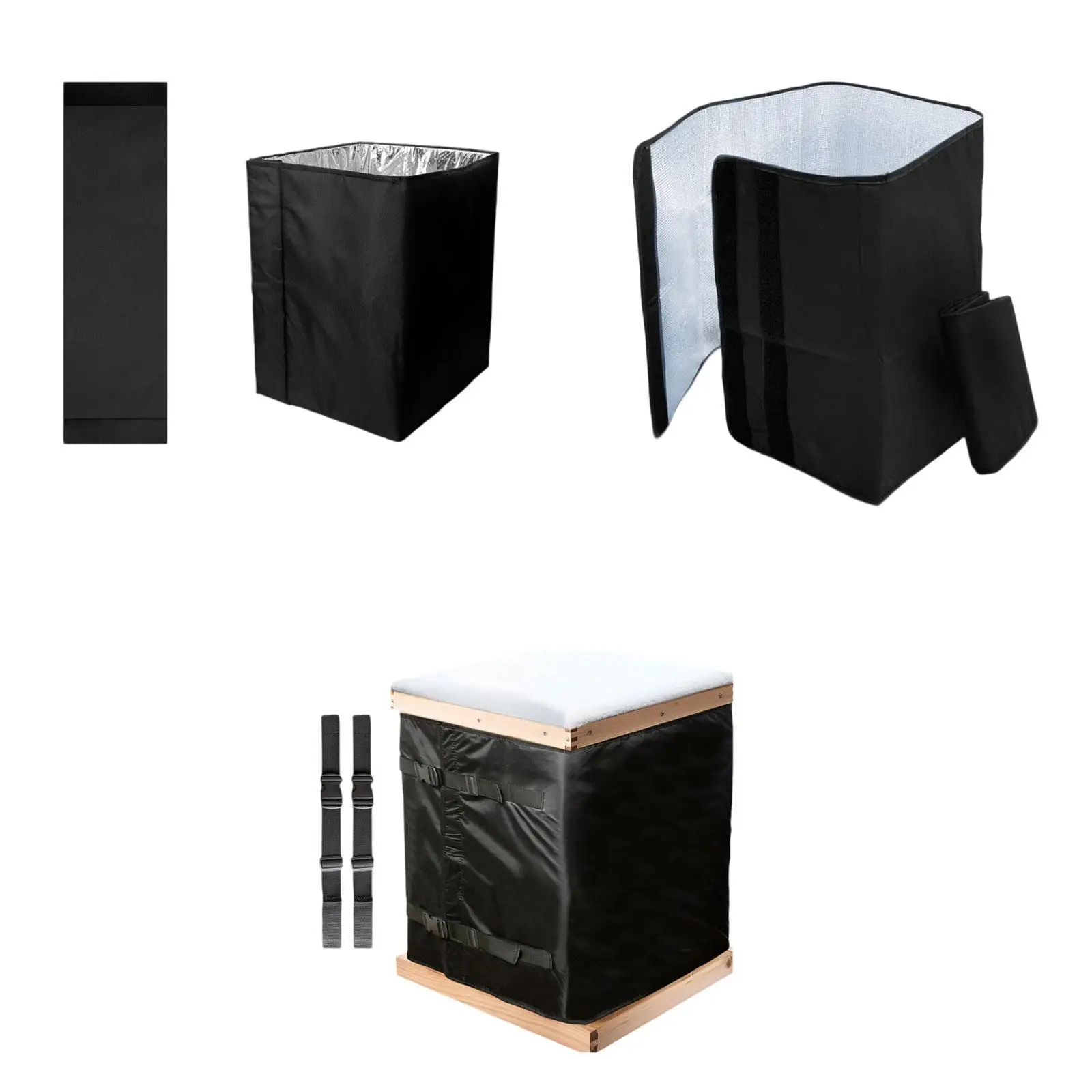 600D Oxford Bee Hive Protection Warm Insulation Cover Windproof Wrap for Most Standard Beehives