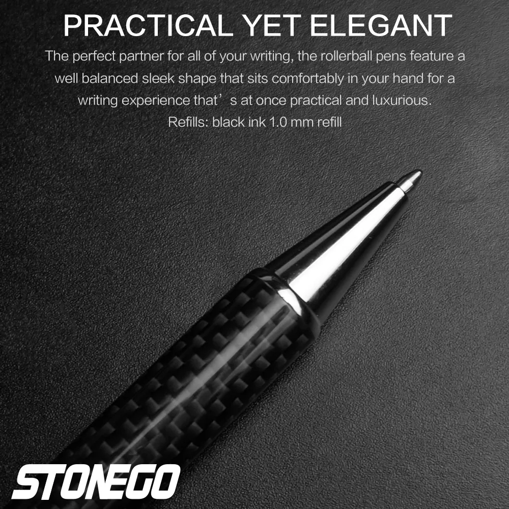 STONEGO Classic Conference Ballpoint Pen for Men Women, School, Office, Business Stationery