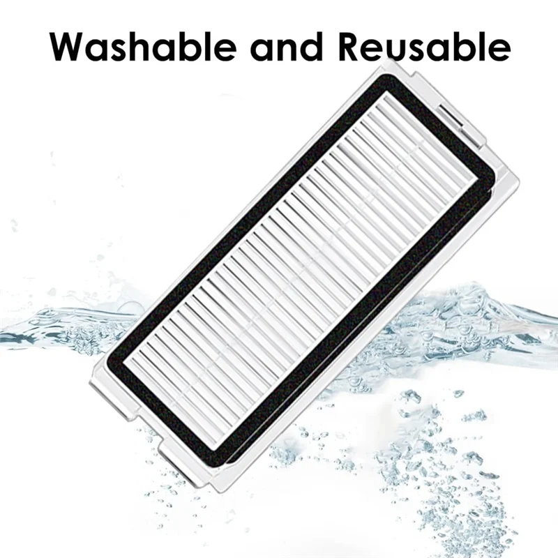 A76G-Hepa مرشحات استبدال ل JONR P20 PRO / JONR T5 Pro جهاز آلي لتنظيف الأتربة اكسسوارات قابل للغسل تصفية 10 قطعة