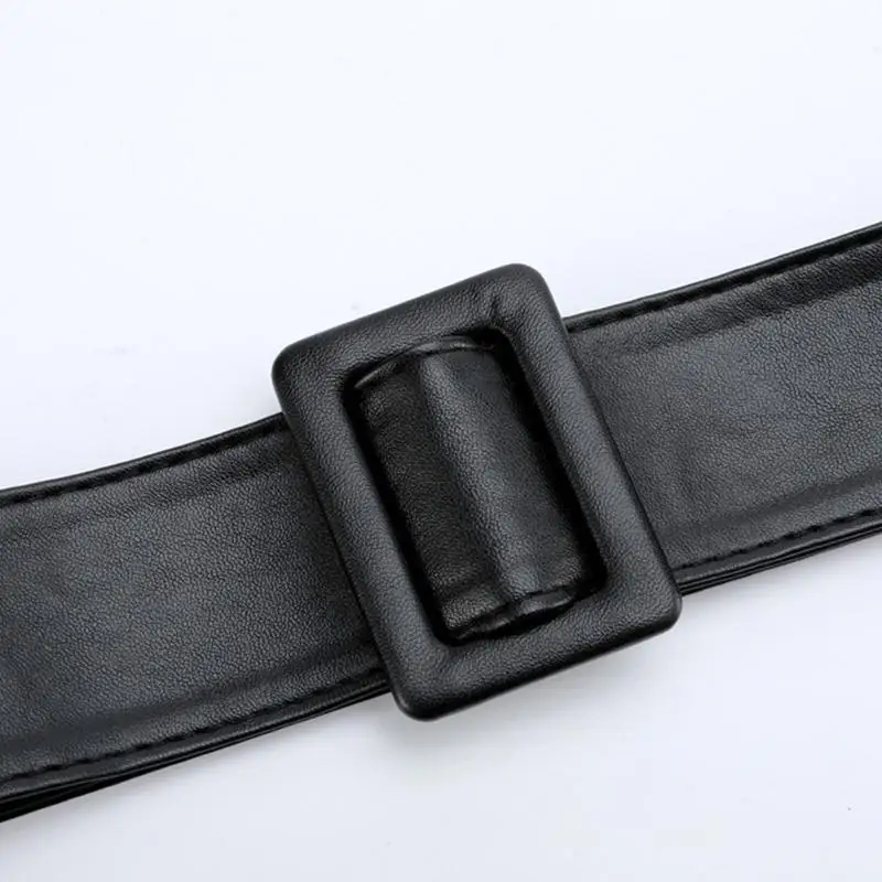 652F Soft Trenchcoat หนัง PU สายรัดข้อมือสำหรับผู้ชายผู้หญิงเสื้อแจ็คเก็ต