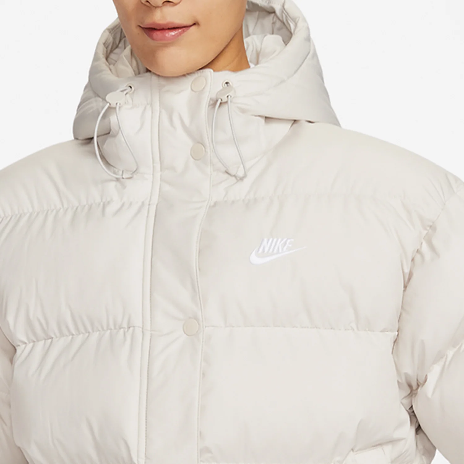 Nike genuine seasonal new women's hooded warm casual sports cotton jacket FD8291-104