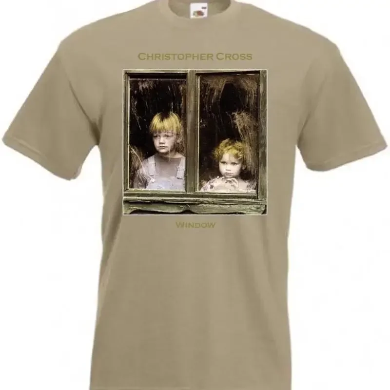 Christopher Cross Window v7 T shirt khaki all sizes S 5XL