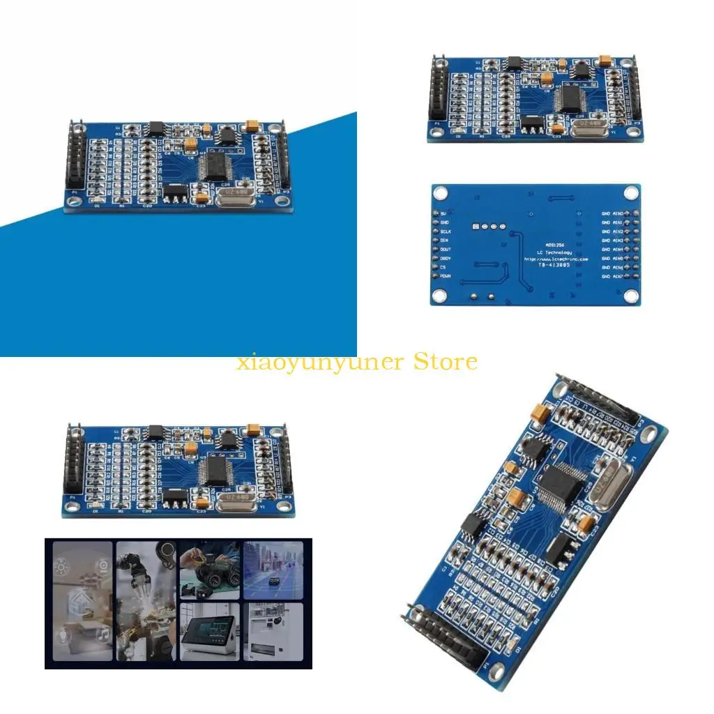 P9JB ADS1256  8Channel ADS1256 ADC Module for High Precise Applications in Engineering and Development